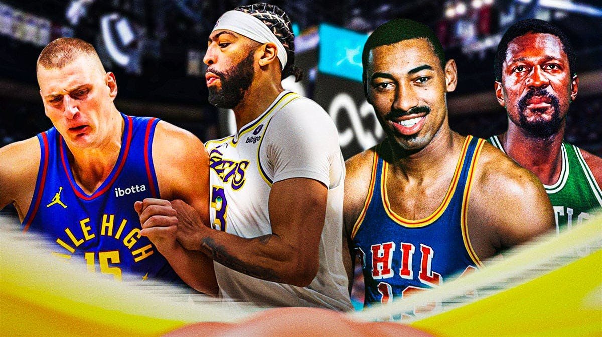 Nikola-Jokic-Anthony-Davis-draw-eye-opening-statistical-comparison-to-Wilt-Chamberlain-Bill-Russell